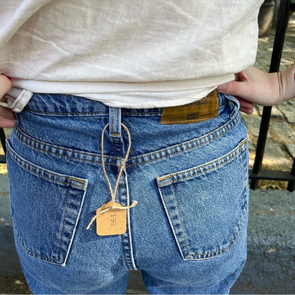 Vintage Blue High Waisted Jeans